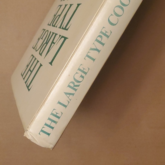 🍳1968 The Large Type Cook Book Hardcover🍲 - Picture 3 of 10